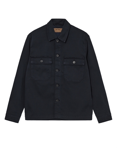 Mos Mosh Gallery - MMGMatteo Soft Overshirt - Navy